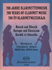 200 Years of Clarinet Music - Barock and Classicism