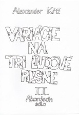 Variácie na tri ludové piesne 2.