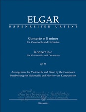Concerto in E minor for Violoncello and Orchestra E minor op. 85