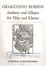 Andante und Allegro für Flöte und Klavier