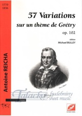 57 Variations sur un theme de Grétry op. 102