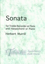 Sonata for Treble Recorder and Piano