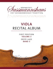 Viola Recital Album, Volume 3