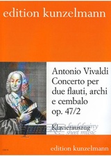 Concerto per due flauti, archi e cembalo op. 47/2