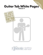 Guitar Tab White Pages: Volume 4