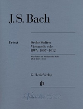 6 Suites for Violoncello solo BWV 1007-1012