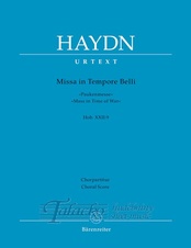 Missa in Tempore Belli Hob. XXII:9 (chorální partitura)