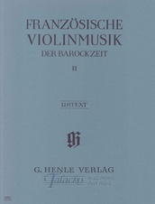French Violin Music of the Baroque Era, Volume II