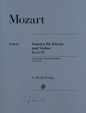 Sonatas for Piano and Violin, Volume III