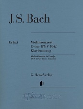 Concerto for Violin and Orchestra E major BWV 1042