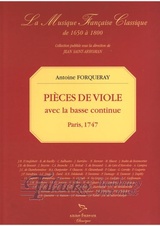 Pieces de viole avec la basse continue (Paris, 1747)