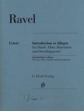 Introduction et Allegro for Harp, Flute, Clarinet and String Quartet