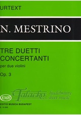 Tre duetti concertanti per due violini op. 3