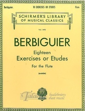 18 Exercises Or Etudes For Flute