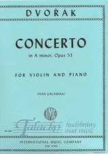 Concerto in A minor, op. 53