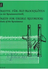 Duets for Treble Recorders: Music of the Renaissance
