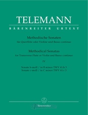 Methodical Sonatas for Violin or Flute and Basso continuo Vol. 4