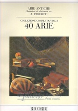 Arie Antiche - Collezione completa volume 3: 40 Arie