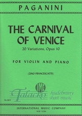 Carnival of Venice op. 10