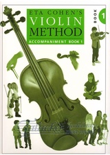 ETA COHEN VIOLIN METHOD PIANO ACC BOOK 1