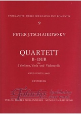 Quartett B dur op. posth. (1865)
