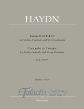 Concerto in F major for Violin, Cembalo and String Orchestra Hob.XVII:6