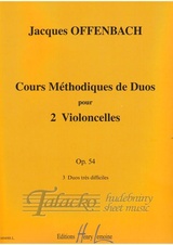 Cours méthodique de duos pour deux violoncelles Op.54