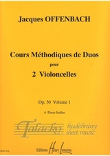Cours méthodique de duos pour deux violoncelles Op.50 Vol.1