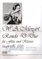 Rondo for flute and piano KV 373