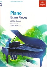 Piano Exam Pieces 2019 & 2020 - Grade 4