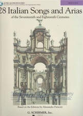 28 Italian Songs of the 17th and 18th Centuries - High Voice (Book/Onlina Audio)