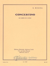 Concertino pour saxophone alto et orchestre