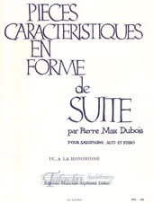 Pieces caractéristique en forme de suite no. 4: a la hongroise