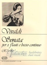Sonata per 2 flauti e basso continuo RV 80