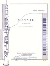 Sonate pour Hautbois at Piano