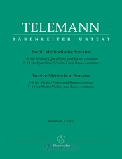 Twelve Methodical Sonatas, Hamburg 1728 and 1732