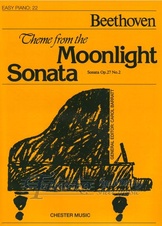 Theme from the Moonlight Sonata (Easy Piano No.22)