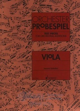Test Pieces for Orchestral Auditions (Viola)