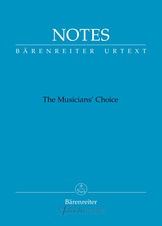 Notes The Musician's Choice (světle modrý)