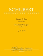 Sonata in G-Dur op.78 - D 894