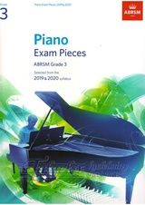 Piano Exam Pieces 2019 & 2020 - Grade 3
