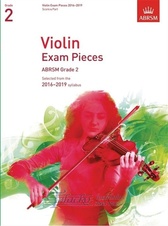 Violin Exam Pieces 2016–2019, ABRSM Grade 2, Score & Part