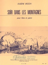 Soir dans les montagnes