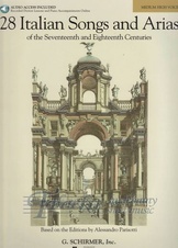 28 Italian Songs and Arias of the 17th and 18th Centuries - Medium High Voice (Book/Online Audio)