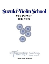 Suzuki Violin School Volume 9 (Violin Part 9)