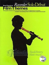 Solo Debut: Film Themes - Easy Playalong Recorder