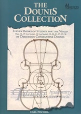 Dounis Collection (Eleven Books of Studies for the Violin) lepená vazba