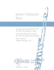 6 Sonatas based on Organ Trio Sonatas. Volume 1