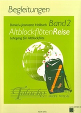 Altblockflöten Reise Band 2 klavírní doprovody