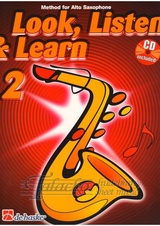 Look, Listen & Learn 2 - Alto Saxophone + CD